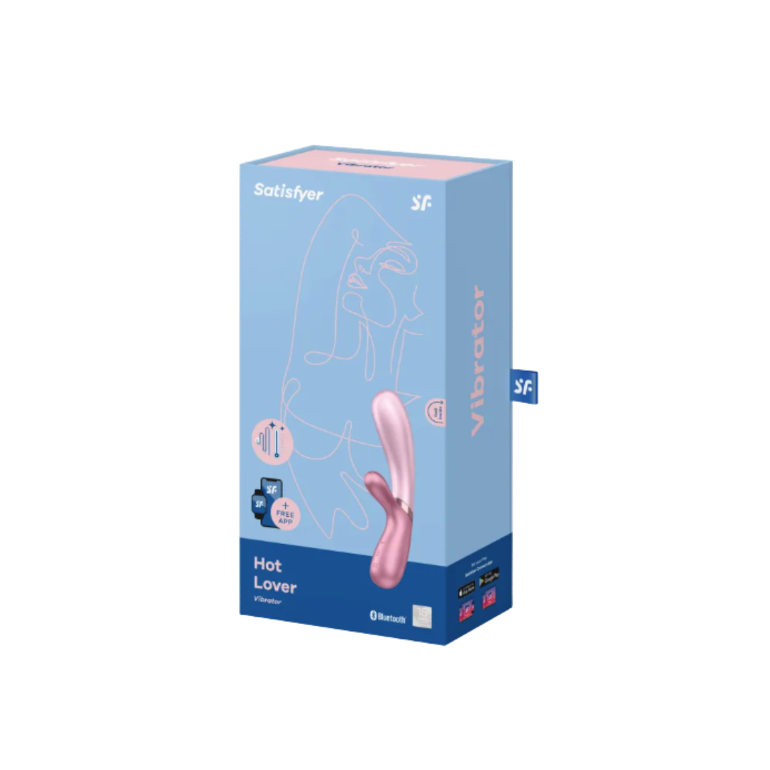 Satisfyer Hot Lover App-Controlled Warming Dual Stimulator